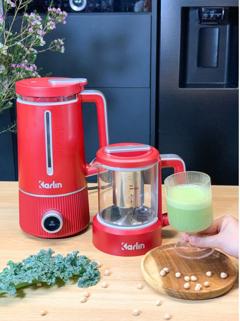 Máy làm sữa hạt mini Karlin GENA07 - Hàng chính hãng
