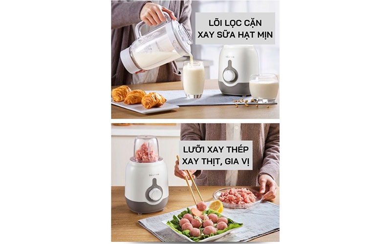 Máy xay sinh tố Bear LLJ-B12K1 - Hàng chính hãng