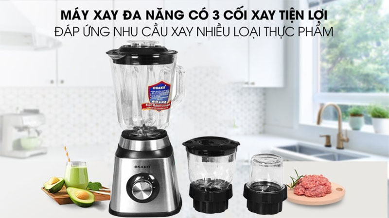 Máy xay sinh tố Osako ST-03 - Hàng chính hãng
