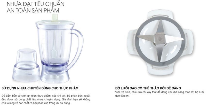 Máy xay sinh tố Sharp EM-SMART4V - Hàng chính hãng