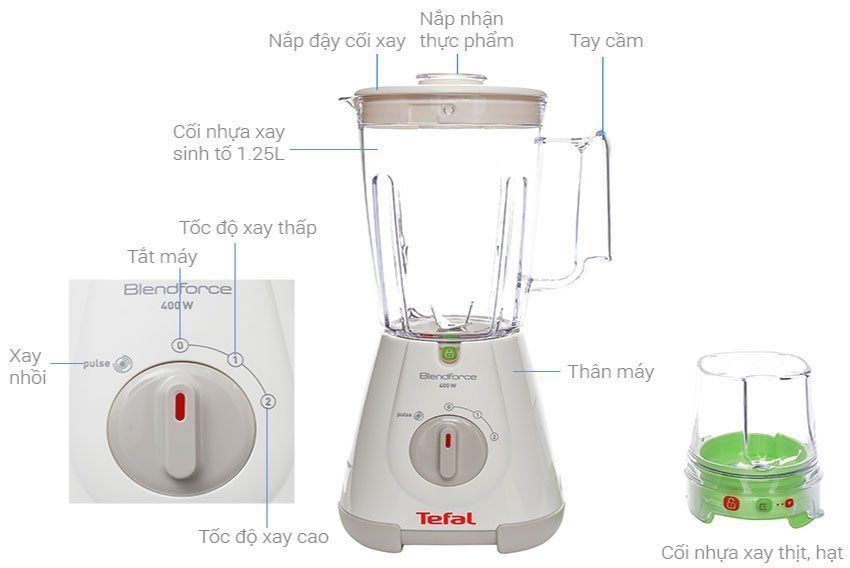 Máy xay sinh tố Tefal BL307165 - Hàng chính hãng