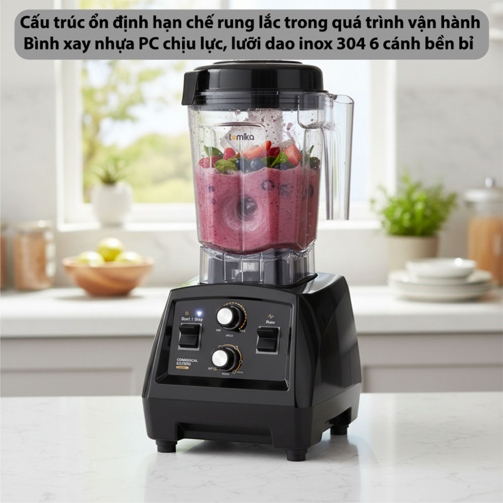 Máy xay sinh tố Tomika TM-JB2680 2.200W - Hàng chính hãng
