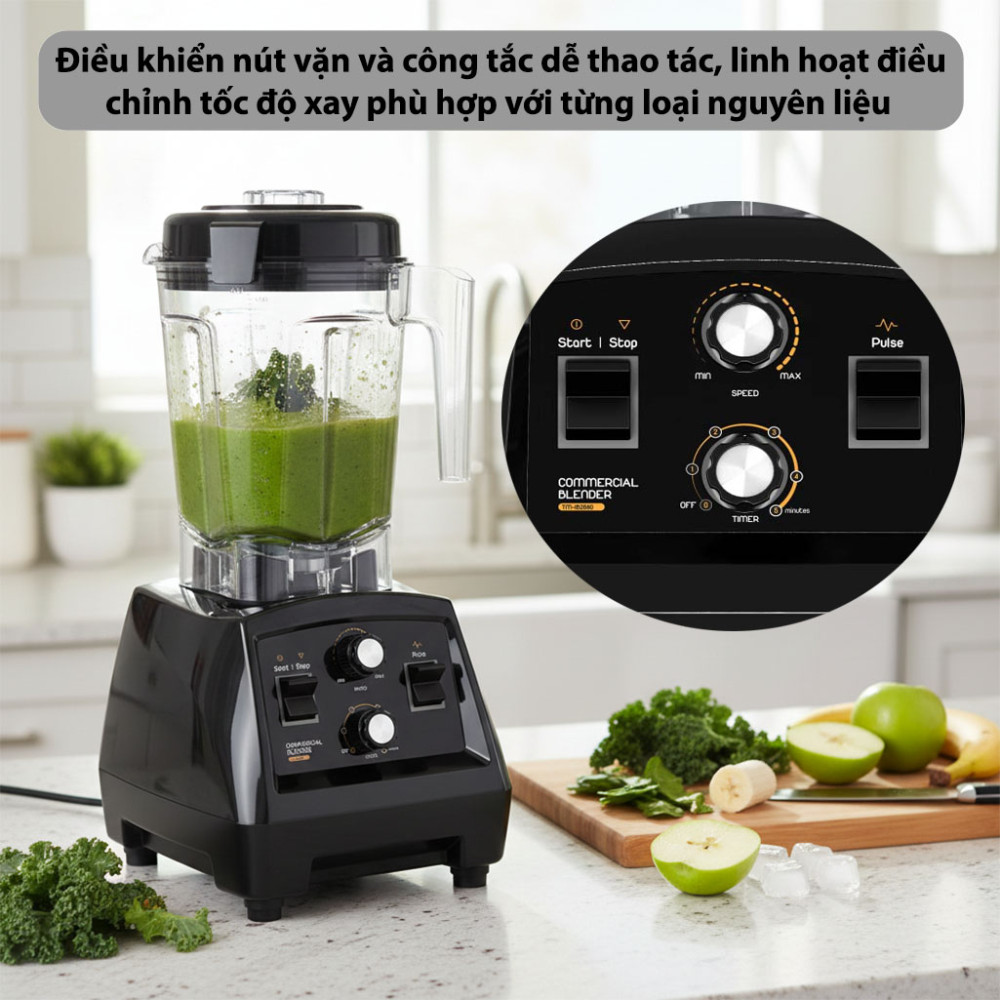 Máy xay sinh tố Tomika TM-JB2680 2.200W - Hàng chính hãng