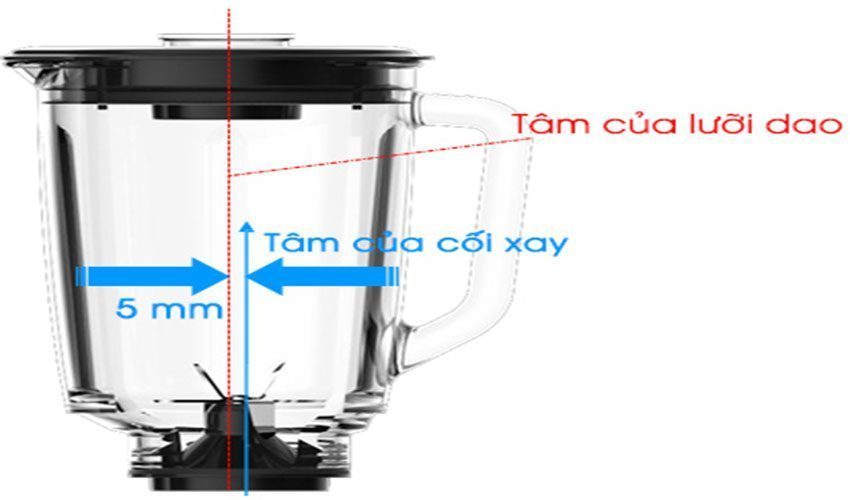 Máy xay sinh tố Toshiba BL-T100GS - Hàng chính hãng