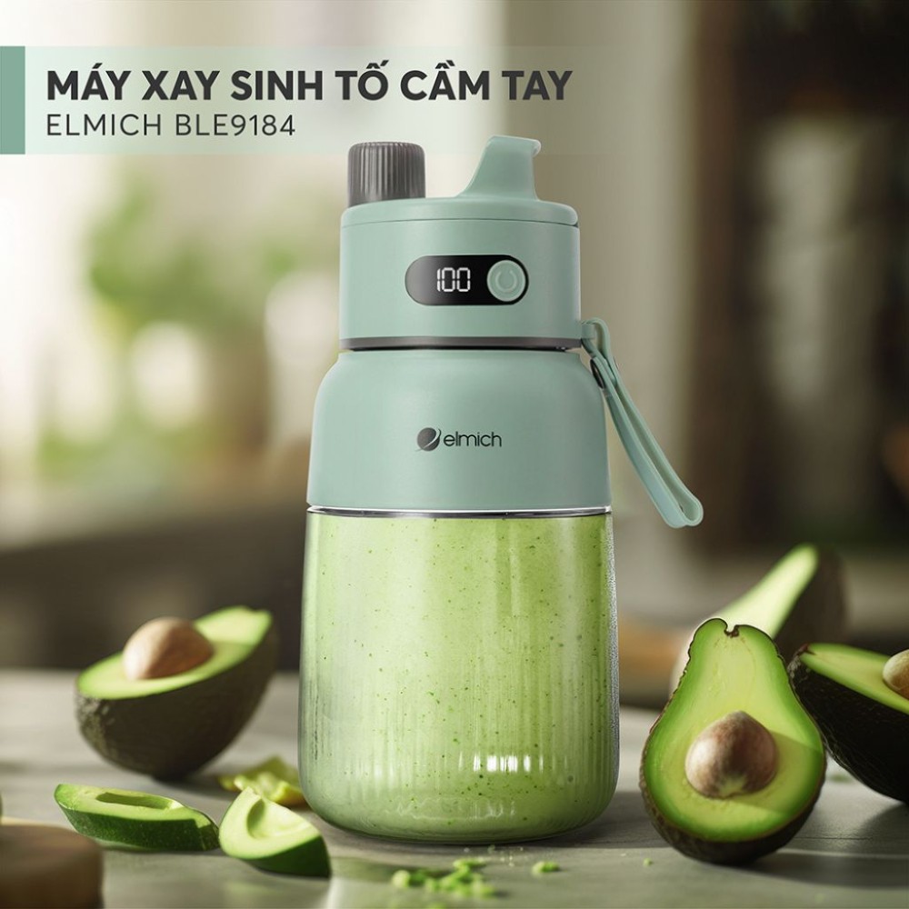 Máy xay sinh tố cầm tay Elmich BLE9184 - Hàng chính hãng
