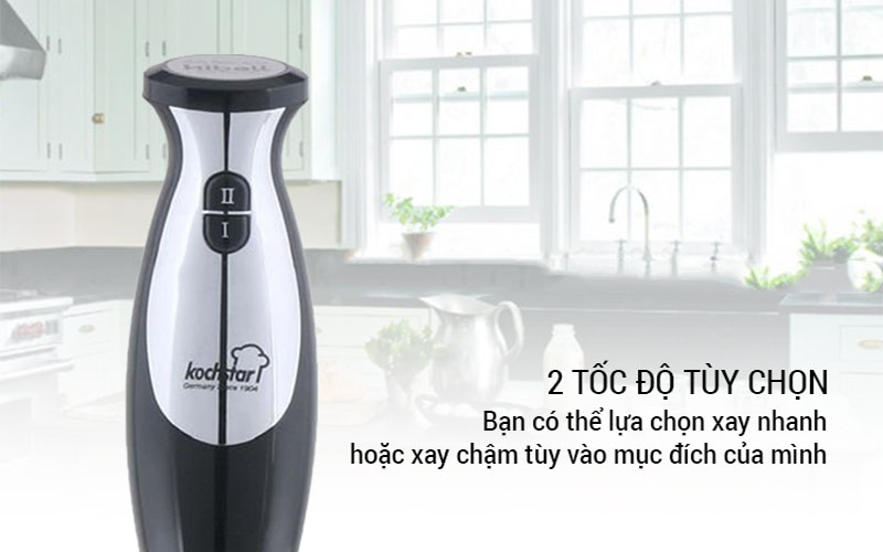 Máy xay sinh tố cầm tay Kochstar KSEHB-1000 - Hàng chính hãng