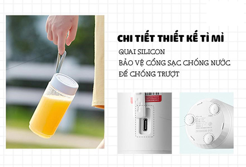 Máy xay sinh tố cầm tay Bear BL-B35V1 - Hàng chính hãng