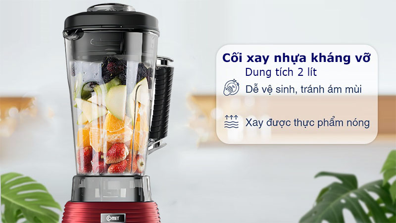 Máy xay sinh tố công nghiệp Comet CM9768 - Hàng chính hãng