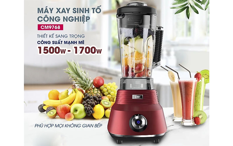 Máy xay sinh tố công nghiệp Comet CM9768 - Hàng chính hãng