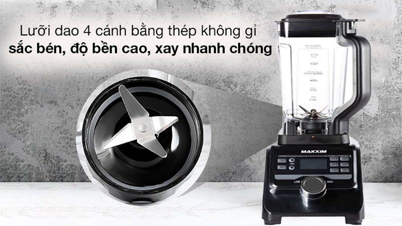 Máy xay sinh tố công nghiệp Makxim MKX BL2018 - Hàng chính hãng