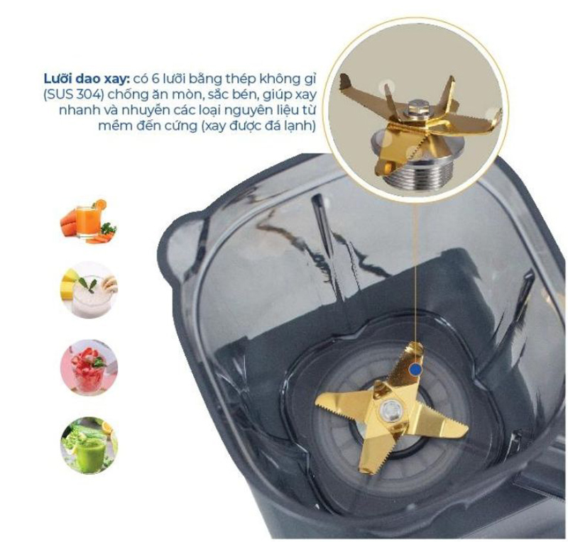 Máy xay sinh tố công nghiệp Korea King PEB-1800 - Hàng chính hãng