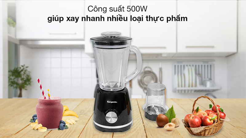 Máy xay sinh tố đa năng Kangaroo KG2B9 - Hàng chính hãng