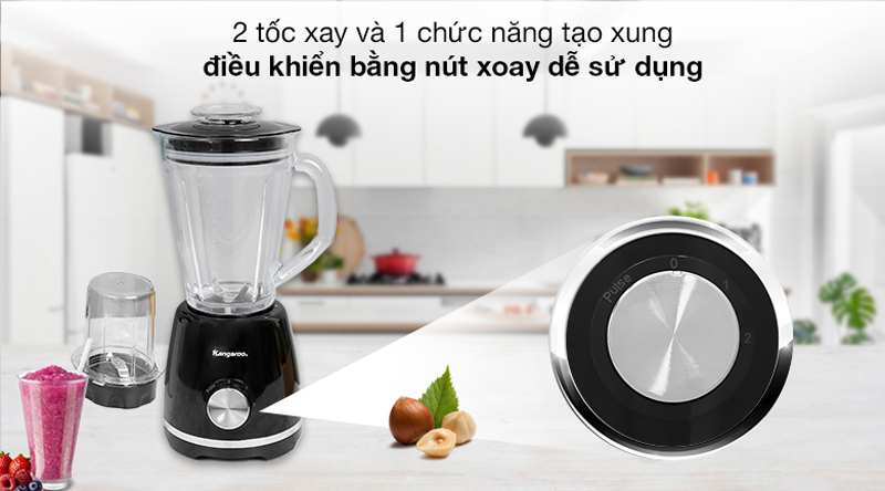 Máy xay sinh tố đa năng Kangaroo KG2B9 - Hàng chính hãng