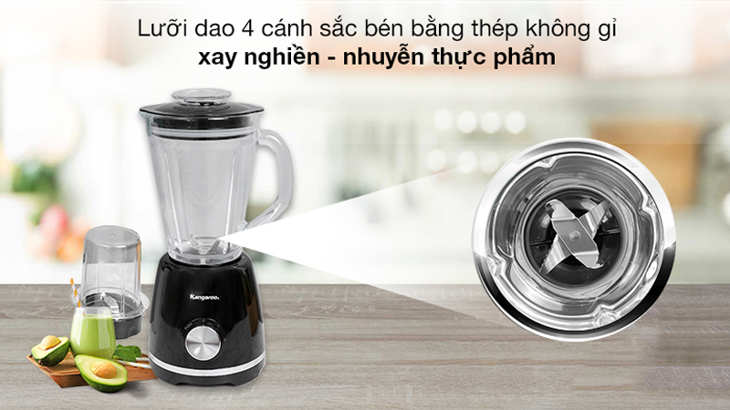 Máy xay sinh tố đa năng Kangaroo KG2B9 - Hàng chính hãng