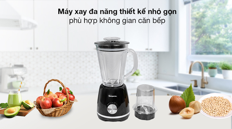 Máy xay sinh tố đa năng Kangaroo KG2B9 - Hàng chính hãng