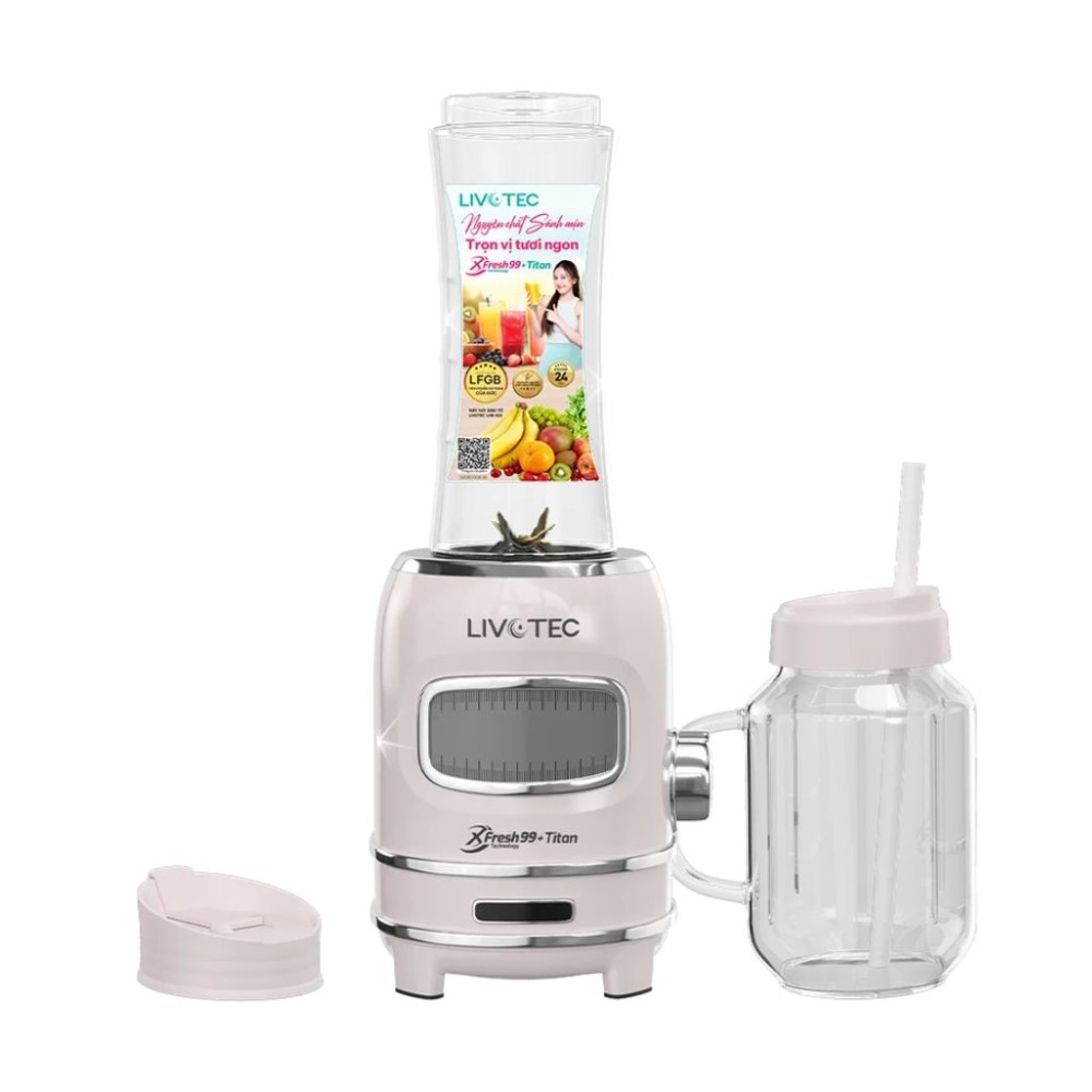 Máy xay sinh tố Livotec LVB-522P/W - Hàng chính hãng