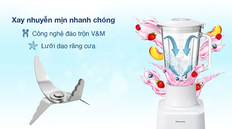 Máy xay sinh tố Panasonic MX-MG53C1CRA - Hàng chính hãng