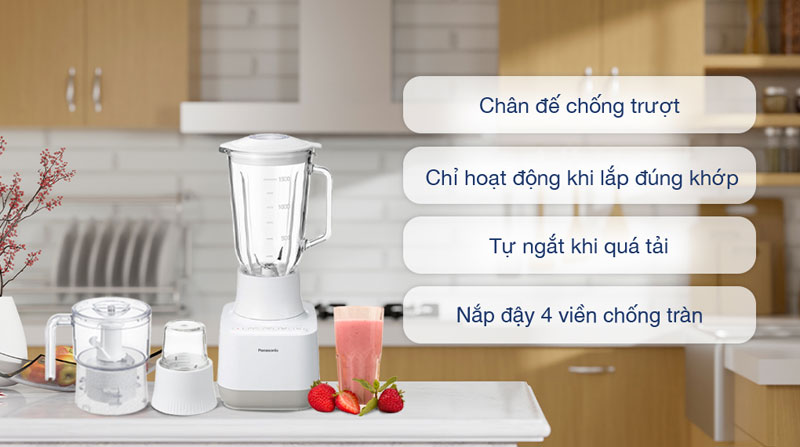 Máy xay sinh tố Panasonic MX-MG53C1CRA - Hàng chính hãng
