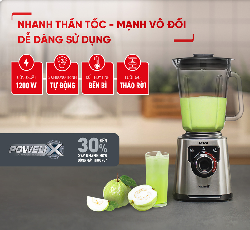 Máy xay sinh tố Tefal BL871D31 - Hàng chính hãng