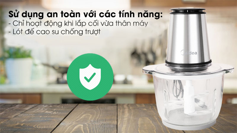 Máy xay thịt Midea MJ-BC300GS - Hàng chính hãng