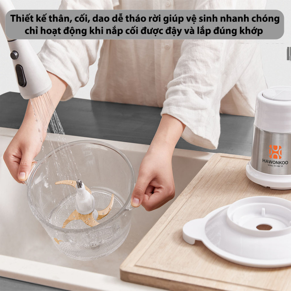 Máy xay thịt đa năng Hawonkoo MCH-200 - Hàng chính hãng