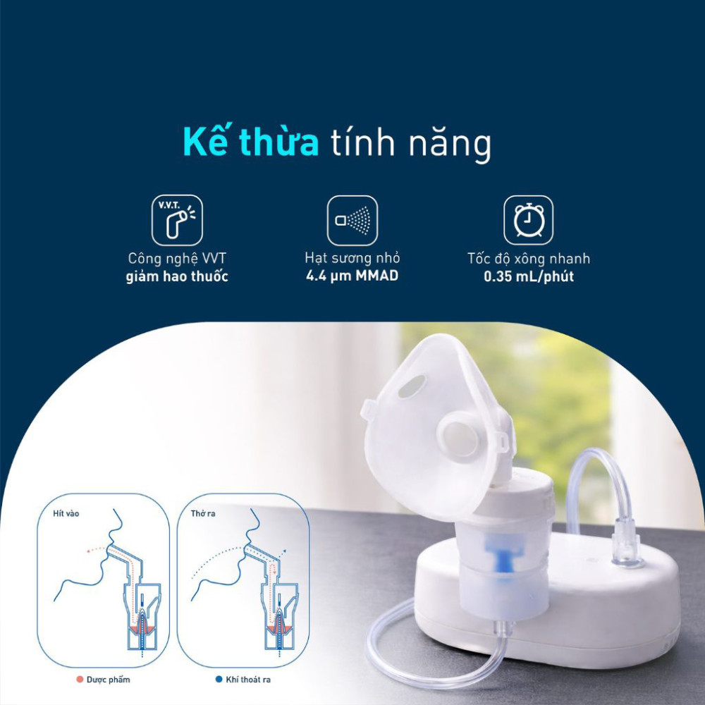Máy xông khí dung Omron NE-C810 - Hàng chính hãng