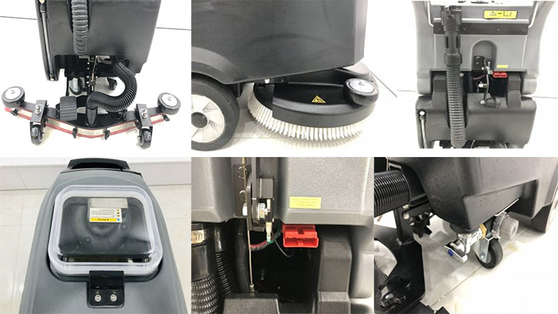 Máy chà sàn nhà xưởng Kraffer GM50B - Hàng chính hãng