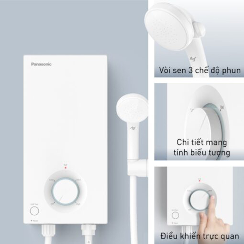Máy nước nóng trực tiếp Panasonic DH-3VS1VW - Hàng chính hãng