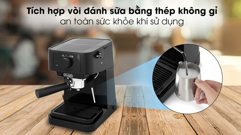 Máy pha cà phê Delonghi EC230.BK - Hàng chính hãng