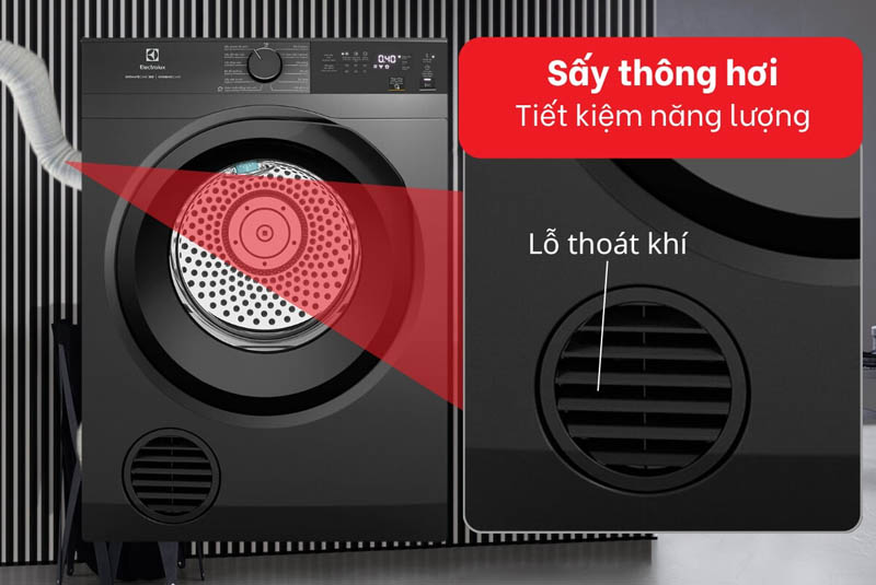 Máy sấy thông hơi Electrolux EDS904N3SC - Hàng chính hãng