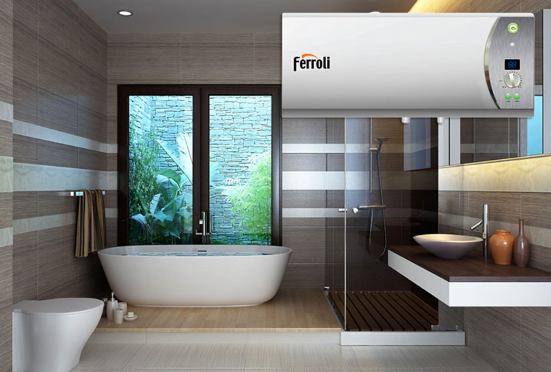 Máy nước nóng gián tiếp Ferroli Verdi 30 AG+ - Hàng chính hãng