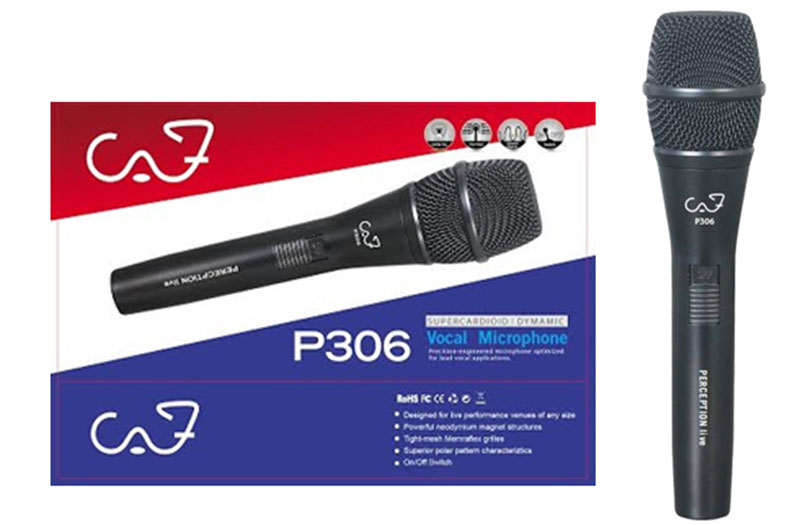 Micro karaoke có dây CAF P306 - Hàng chính hãng
