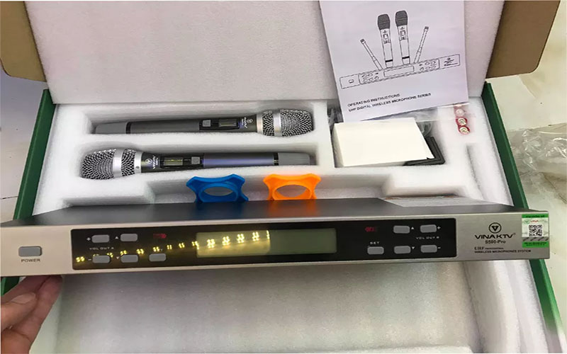 Micro không dây VinaKTV S500-Pro - Hàng chính hãng