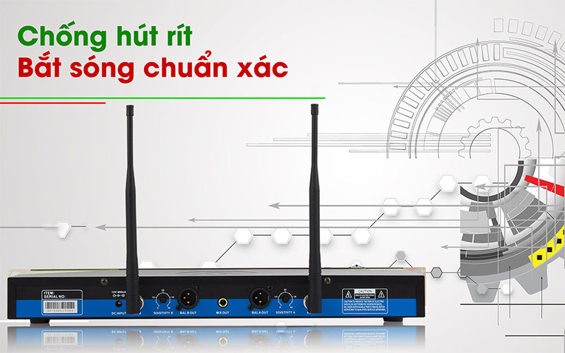 Micro không dây VinaKTV USS-900 - Hàng chính hãng