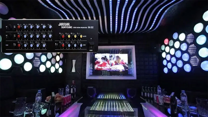 Mixer karaoke Jarguar Suhyoung KM-202 - Hàng chính hãng