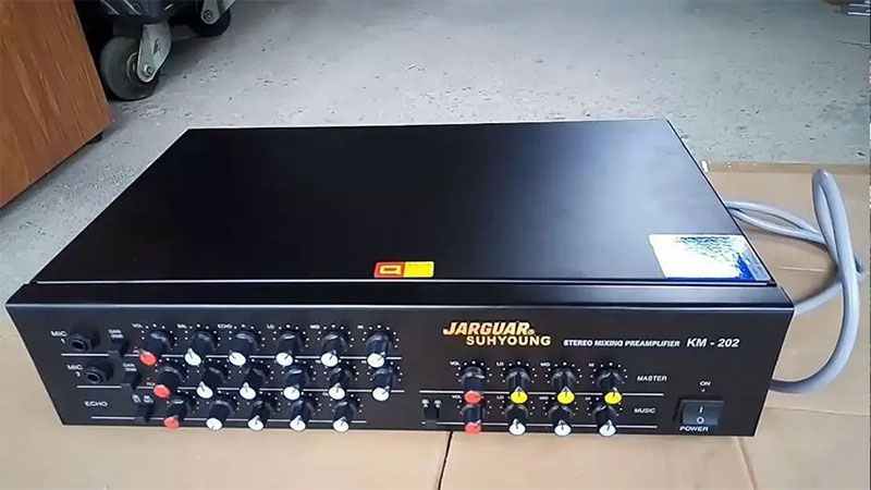 Mixer karaoke Jarguar Suhyoung KM-202 - Hàng chính hãng