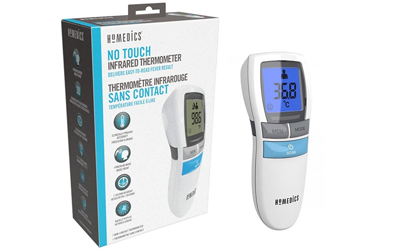 Nhiệt kế hồng ngoại HoMedics TIE-210 - Hàng chính hãng