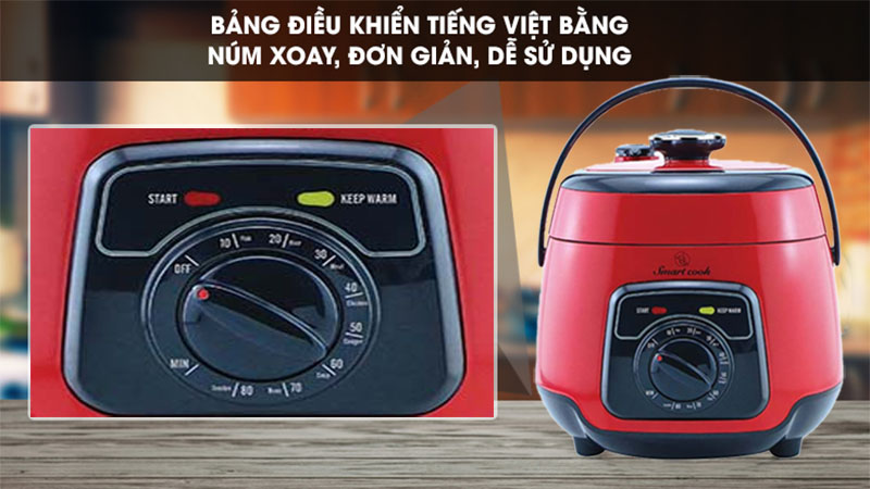 Nồi áp suất Elmich Smartcook PCS-1803 - Hàng chính hãng