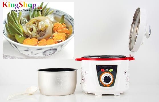 Nồi áp suất Happy Cook Asteria HCP-217 - Công suất 1000W - Hàng chính hãng