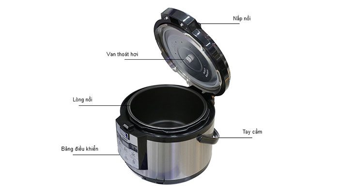Nồi áp suất Sanyo ECJ-JH9065D - Hàng chính hãng