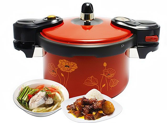 Nồi áp suất Tiross PS35 Living Cook 3.5L Made in Korea - Hàng chính hãng