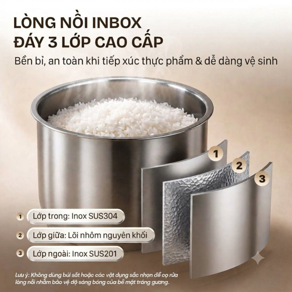 Nồi áp suất cơ Fujihome PS06 - Hàng chính hãng