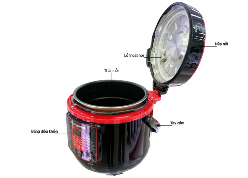 Nồi áp suất điện Kangaroo KG5P2 - Hàng chính hãng