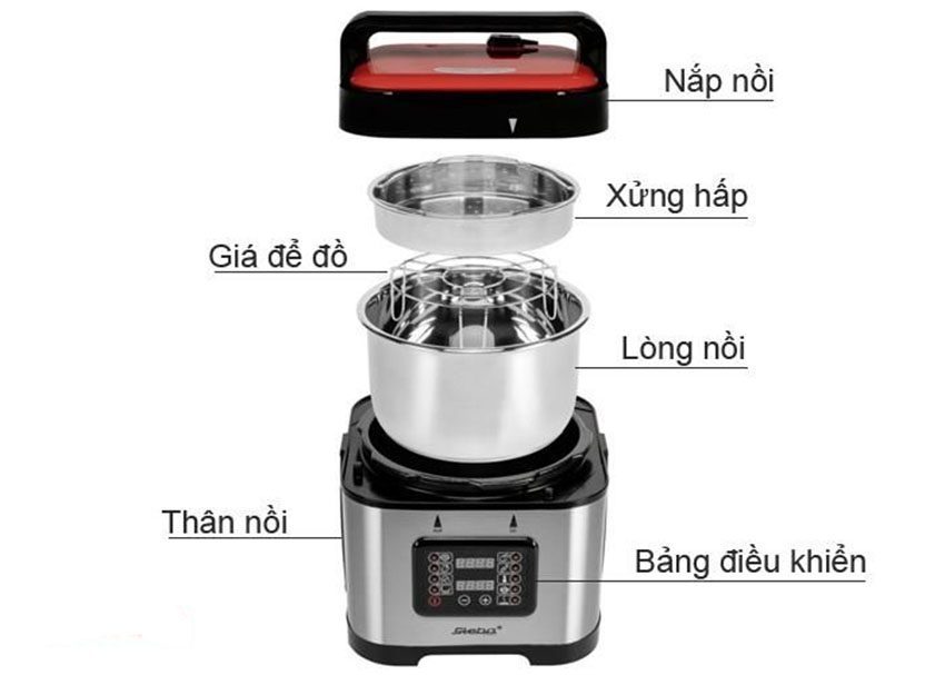 Nồi áp suất đa năng Steba DD1 ECO - Hàng chính hãng