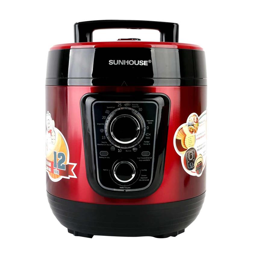 Nồi áp suất đa năng Sunhouse SHD-1668 - Hàng chính hãng