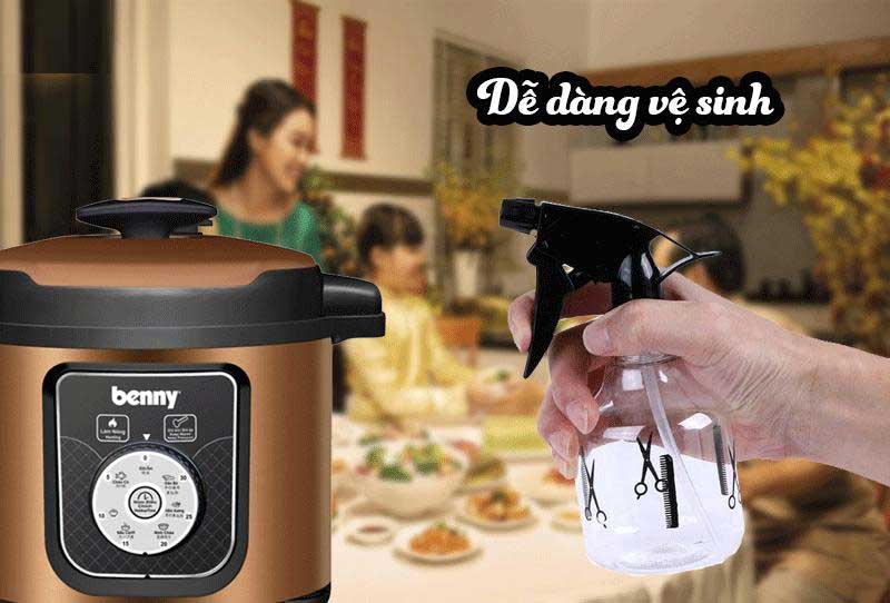Nồi áp suất điện Benny BP-07S - Hàng chính hãng