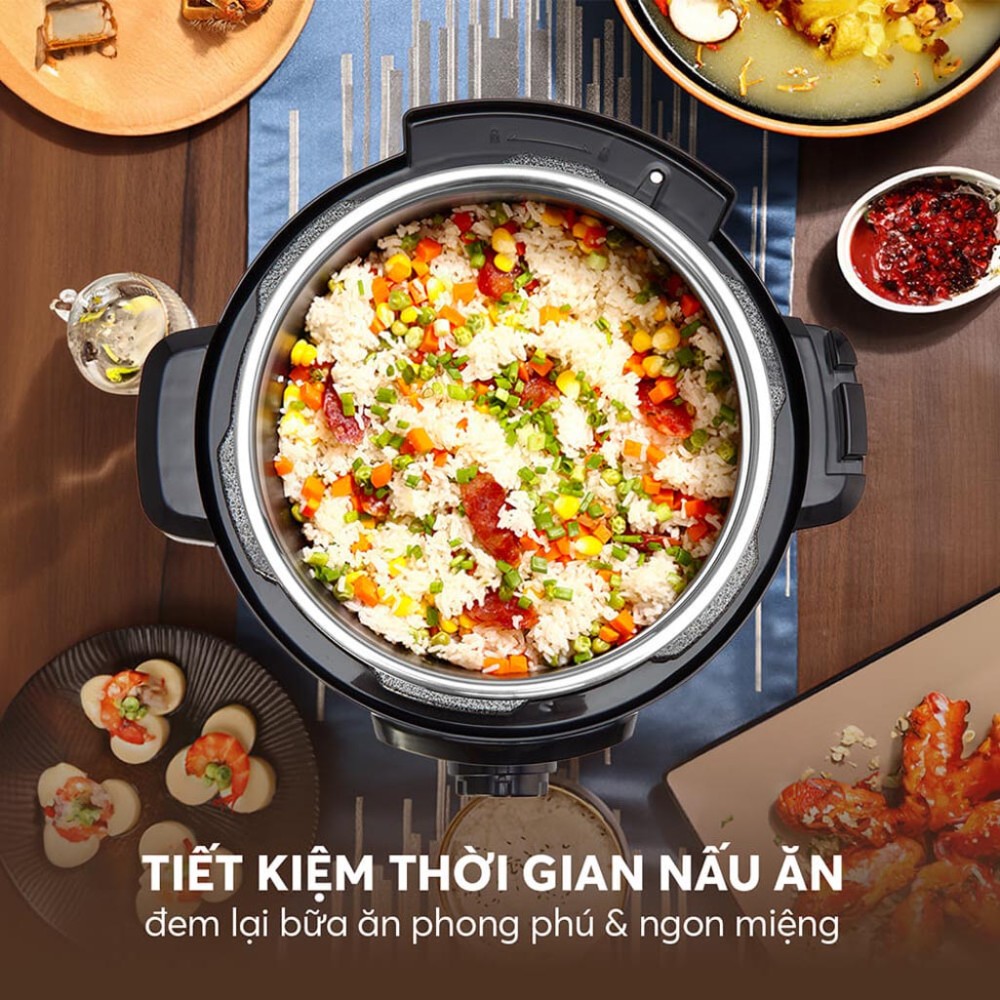 Nồi áp suất điện Elmich PCE-8792 5 lít - Hàng chính hãng