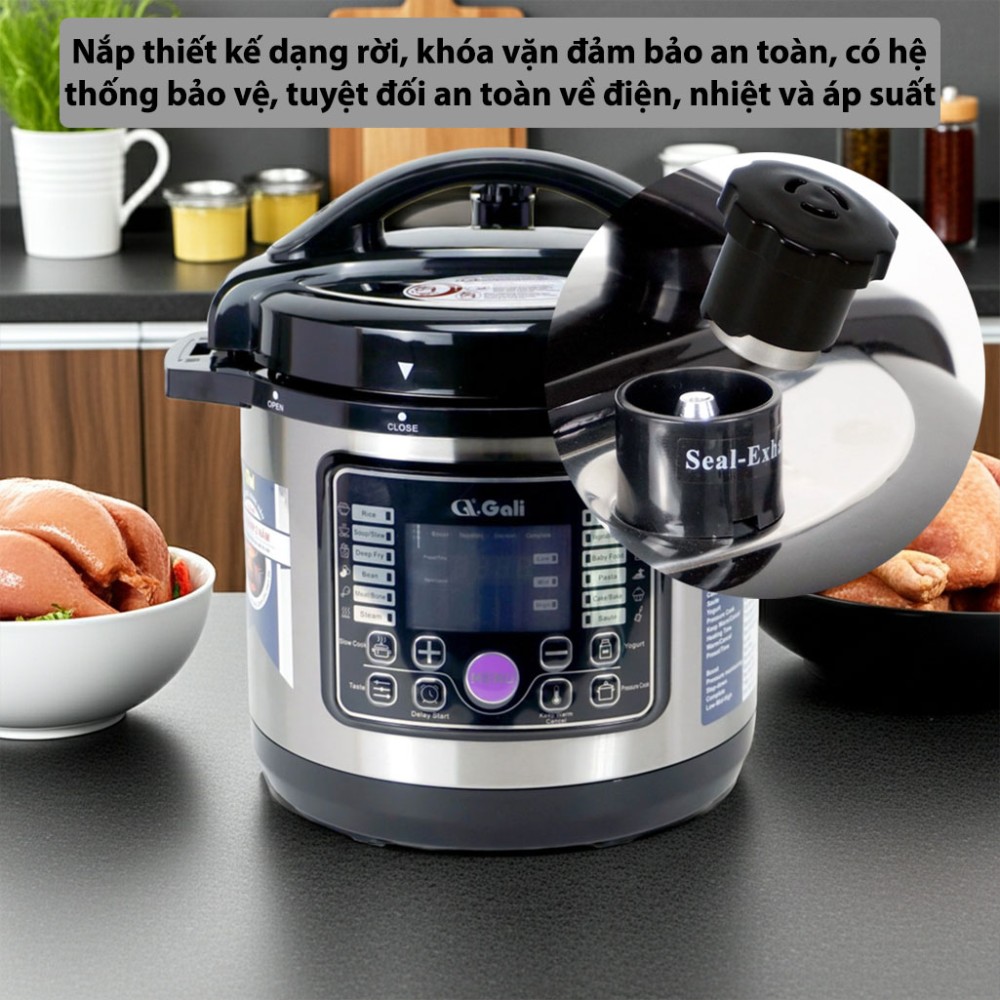 Nồi áp suất điện Gali GL-1606B - Hàng chính hãng