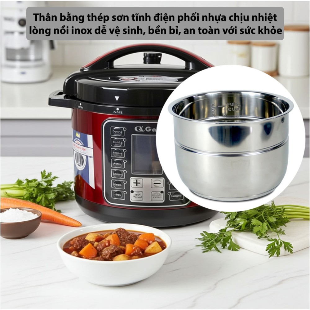 Nồi áp suất Gali GL-1606R - Hàng chính hãng