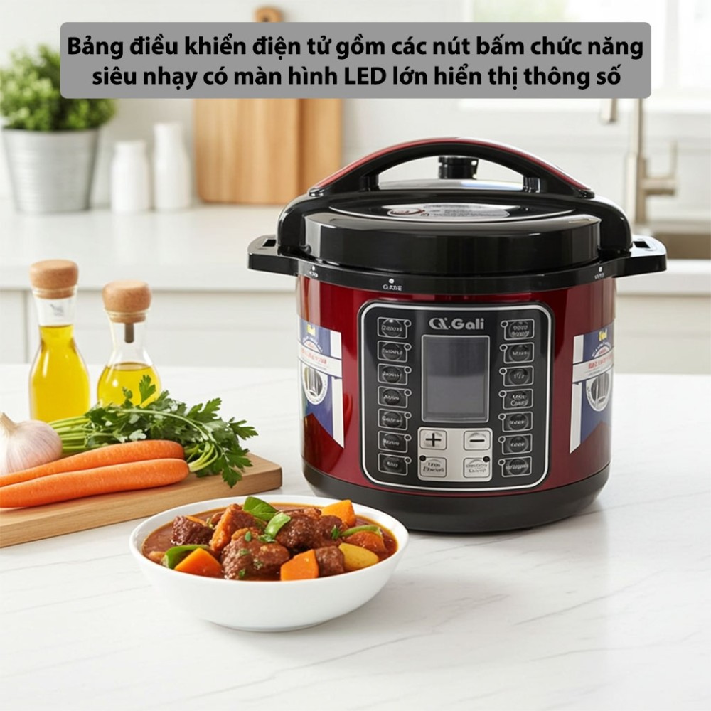 Nồi áp suất Gali GL-1606R - Hàng chính hãng